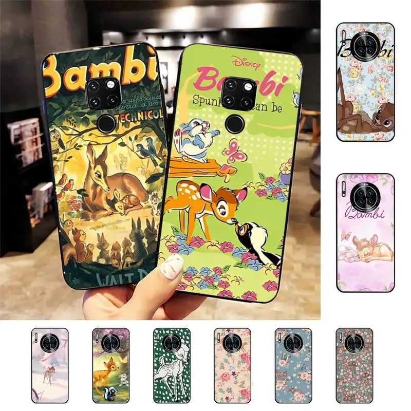 

Disney Cartoon Bambi Phone Case For Huawei Nova 7 Se 5 3i 3e 3 2 5i Mate 10 20 Lite 30 40 Pro 20x 9 Cover