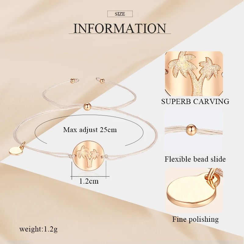 Женский браслет на веревке KALETINE ручной работы из стерлингового серебра 925 пробы с