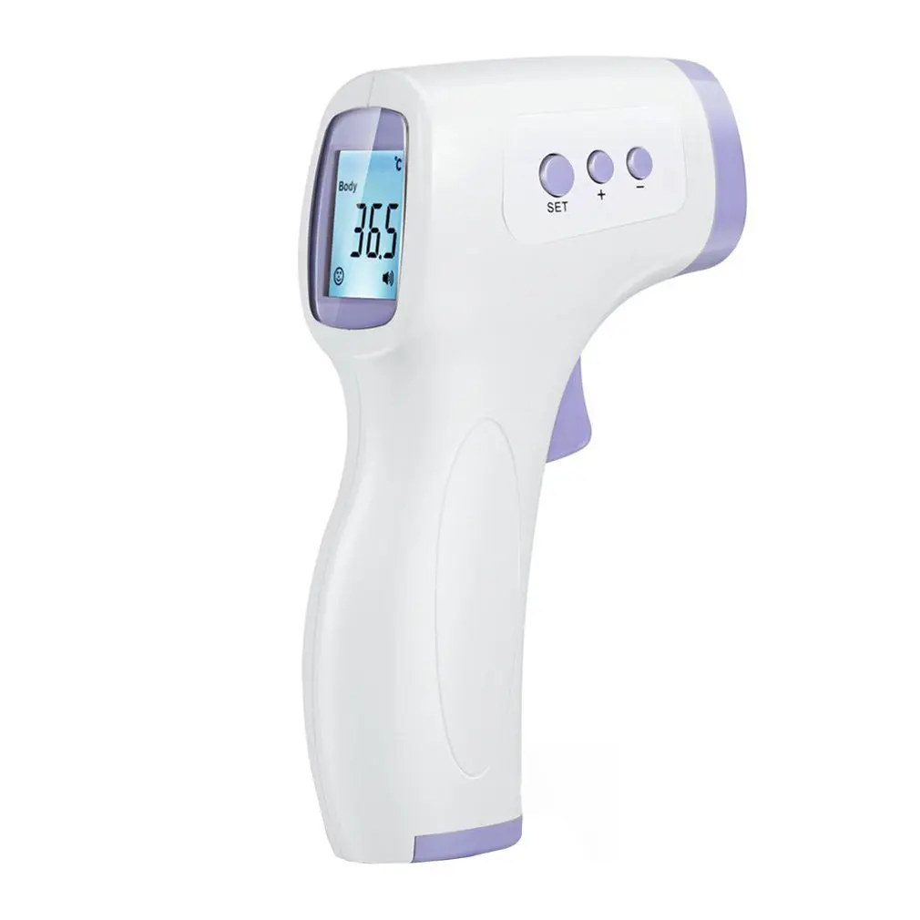 

Forehead Non-contact Infrared body Thermometer ABS for Adults and Children with Lcd Display Digital Laser Temperature Tool 1set