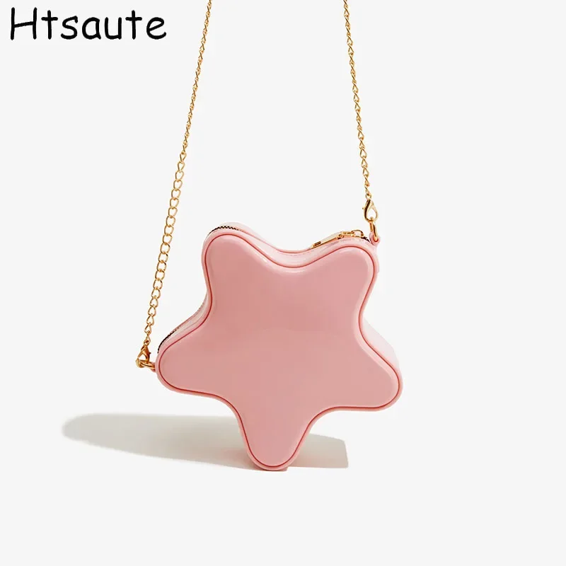 

Luxury Brand Star Shape Chain Bag Purses and Handbags Designer Leather Shoulder Crossbody Bags for Women Purses and Handbags
