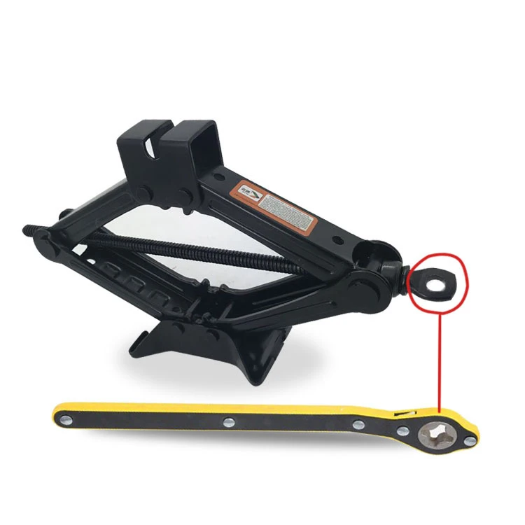 Автомобильный экономящий домкрат храповой ключ ножничный гаражный гаечный для