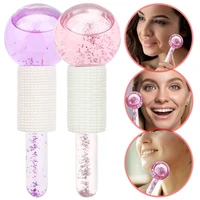 beauty ice roller globes facial roller cold skin massager cooling globes gifts drop shipping
