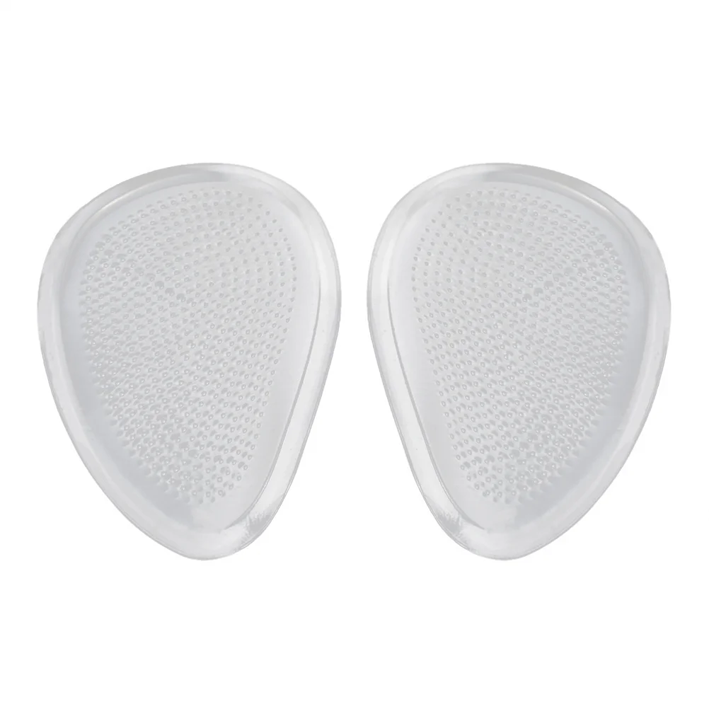 

5 Pairs Half Insoles Plantar Fasciitis High Heel Shoe Pads Foot Cushions Clear Heels