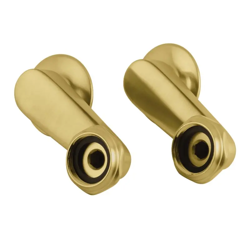 

CC3SE7 Vintage Wall Mount Tub Faucet Swivel Riser Elbow Coupler, Brushed Brass