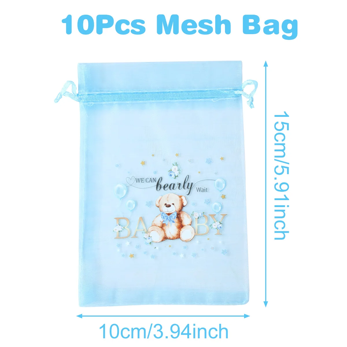 

Подарочный сетчатый пакет «Маленький медвежонок» PATIMATE