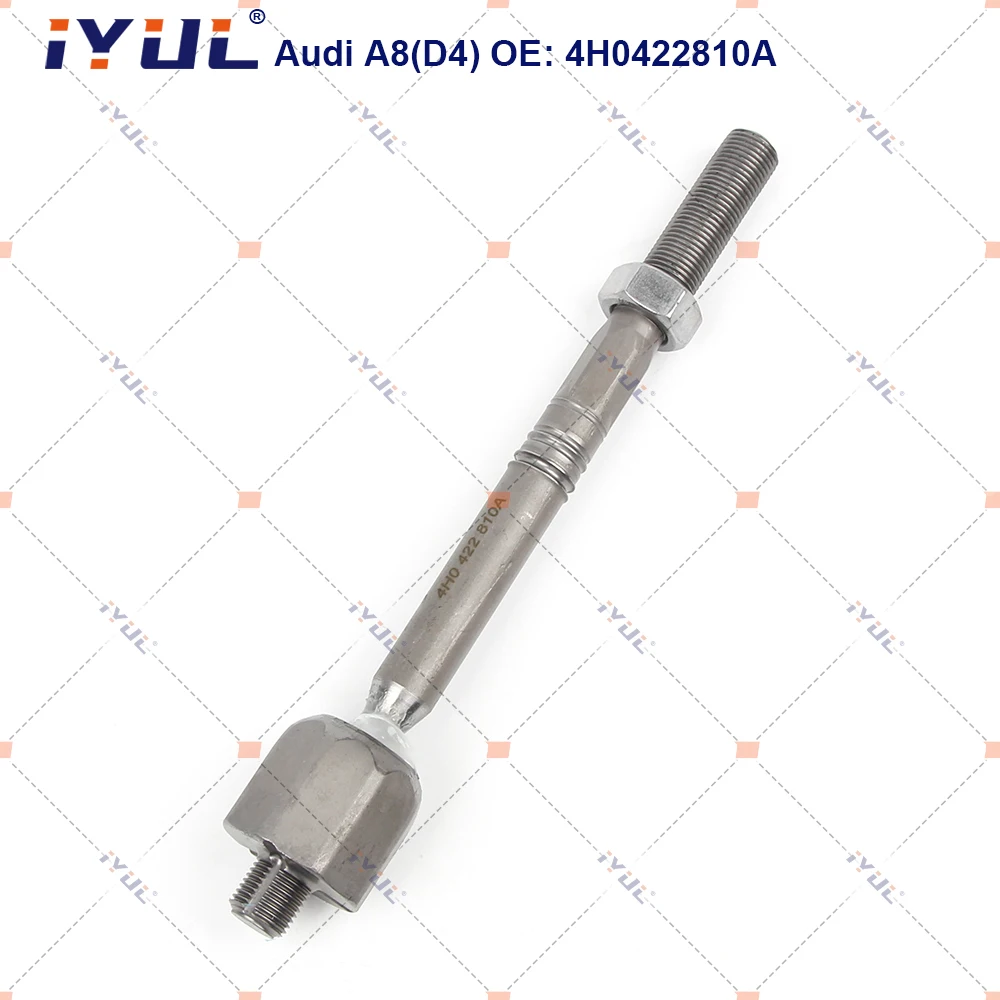 

IYUL Front Axle Inner Steering Tie Rod Ends Ball Joint For Audi A8 D4 4H2 4H8 4HC 4HL 2009-2018 4H0422810A 4H0422810