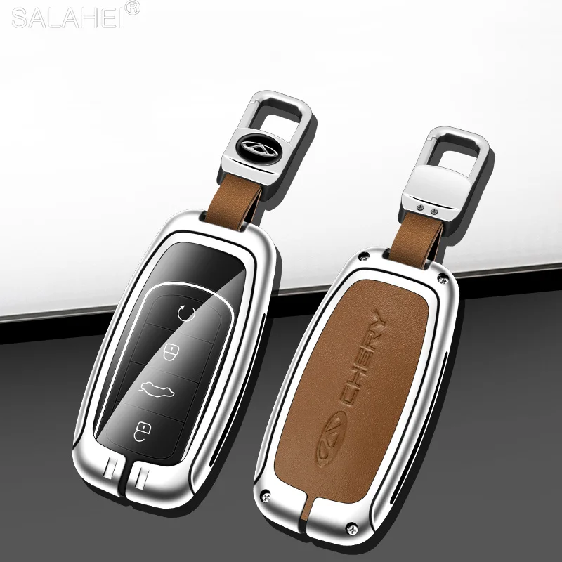 

Zinc Alloy Car Smart Remote Key Case Cover Holder Shell Bag For Chery Tiggo 7 Tiggo 8 Pro 8 PLUS Arrizo 5 Keychain Accessories