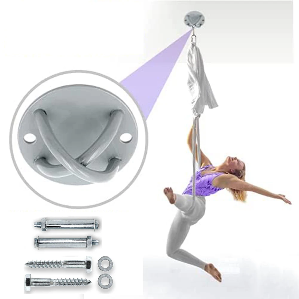 

Brackets Suspension Straps Mounts Anchor for Fitness Training Yoga Swing Ropes Resistance Band Boxing Equipment Aerial Yoga