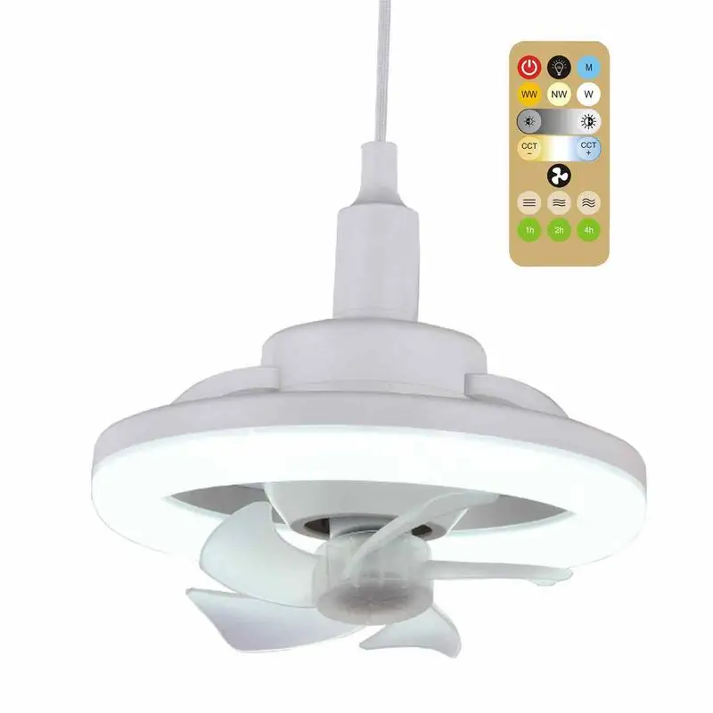 

10.2" Profile Flush Mount Ceiling Fan with 5 Blades 3 Wind Speeds Remote Control Timing Led Ceiling Fan for Bedroom Living Room