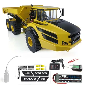 80000 Points 1/14 6*6 Metal Hydraulic Lifting RC Articulated Truck Dumper Tipper RTR MODEL