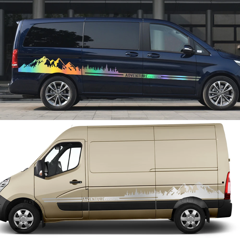 2 шт. автомобильные наклейки для Renault Master 3 4 NIssan NV400 Interstar Opel Vauxhall Movano