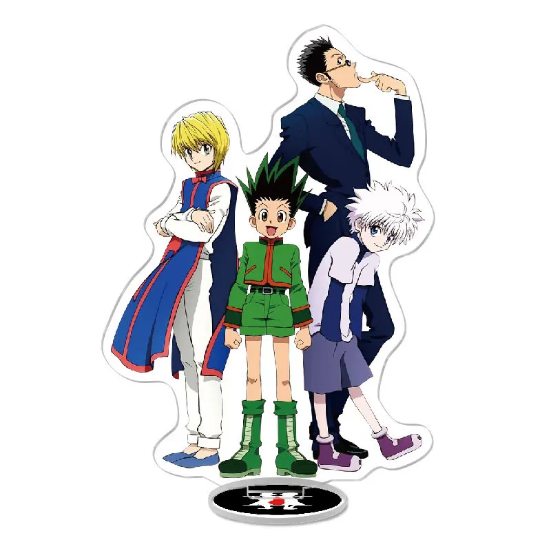Аниме Hunter x акриловые фигурки Killua Kurapika Gon Hisoka персонажи акриловая подставка
