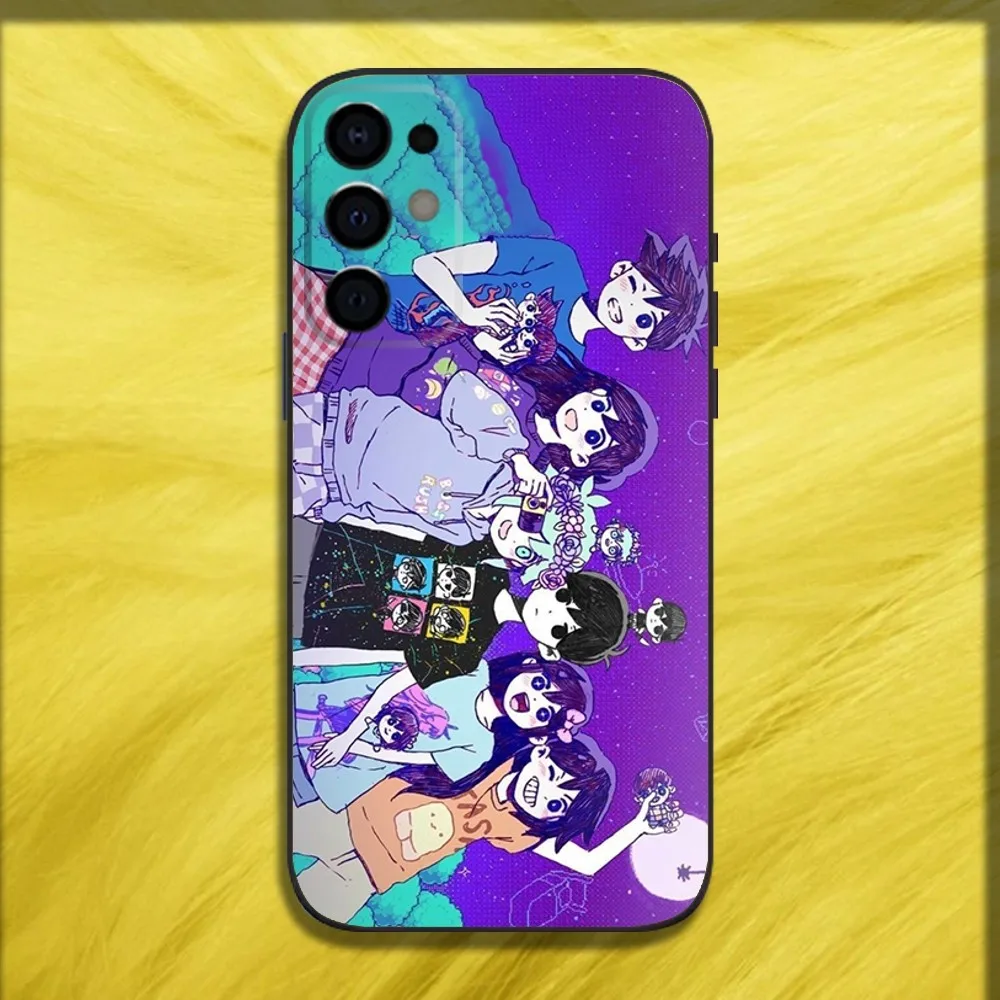 O-Omori Game Phone Case For Samsung S25 S24 S21 S22 S23 S30 Ultra S20 Plus Fe Lite Note 10 9 5G Black Soft Cover