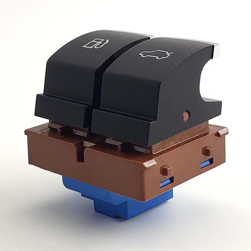 Топливный бак переключатель заднего багажника Хромированная кнопка для VW Passat B6 CC