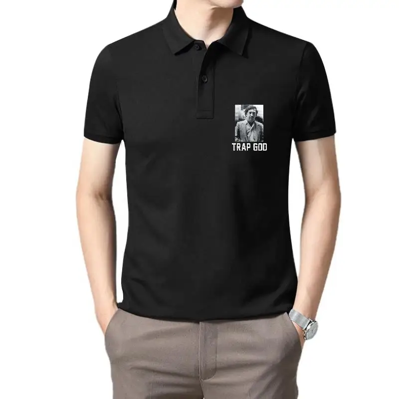 

New fashion t-shirt cotton tees Trap God T Shirt Pablo Escobar Money Drugs Coke Urban TV Cotton T-shirt Drop Shipping