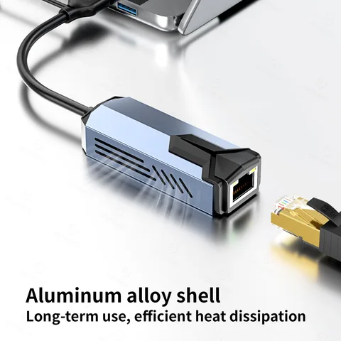 5000 Мбит/с USB сетевая карта 5 Гбит/с высокоскоростной проводной адаптер USB3.0 Type-C к RJ45 Ethernet-конвертер-конвертер-концентратор для MacBook ноутбука ПК