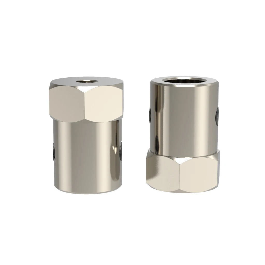 

D12L18 Шестигранная муфта из углеродистой стали соединительные муфты 12 мм соединитель для шин L 18 мм DIY радиоуправляемая муфта детали