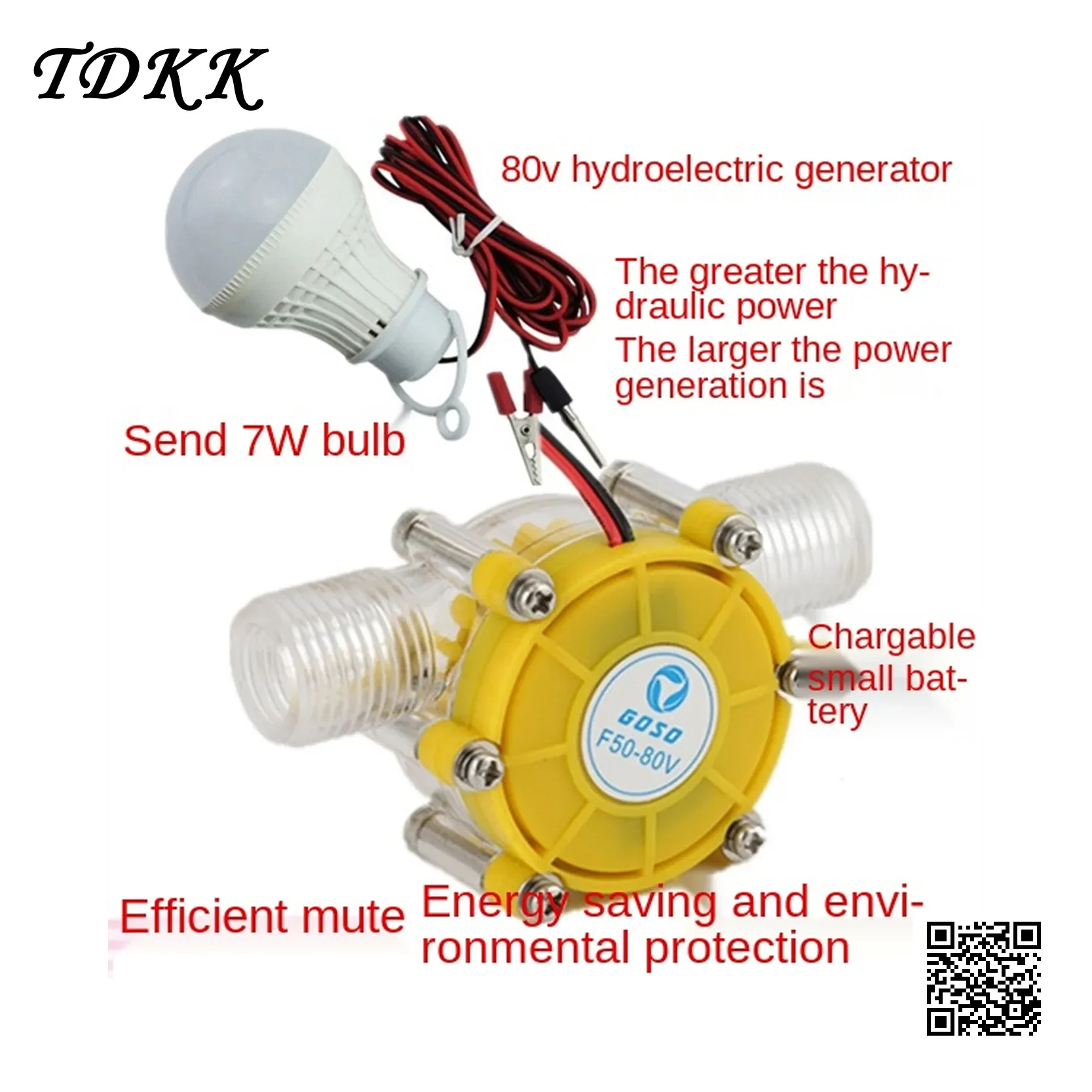 

NEW Generator hydroelektryczny 0-80V DC Minicompressor wodny wytwarzanie energii/ciche, wydajne miniaturowe gospodarstwo domowe