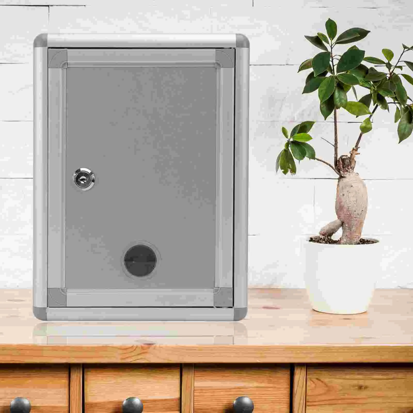 Небольшая коробка для предложений Почтовый ящик с замком Настенный Коробка из