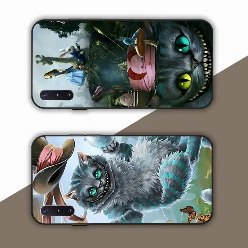 

Disney Alice in Wonderland Cheshire Cat Phone Case For Samsung Galaxy Note 10Pro Note20ultra note20 note10lite M30S Coque