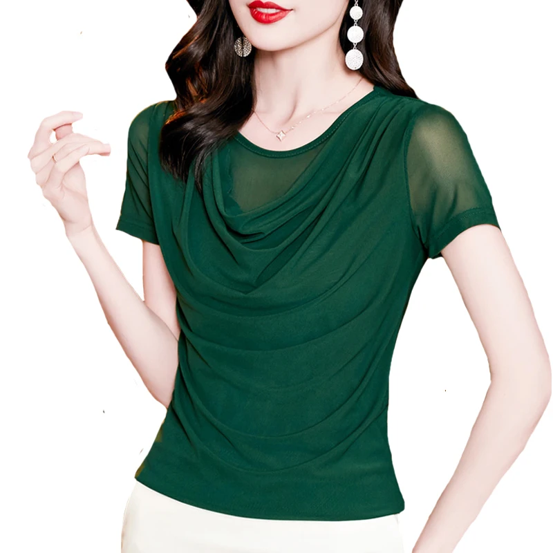 Новинка модная летняя одежда повседневная рубашка с воротником-стойкой