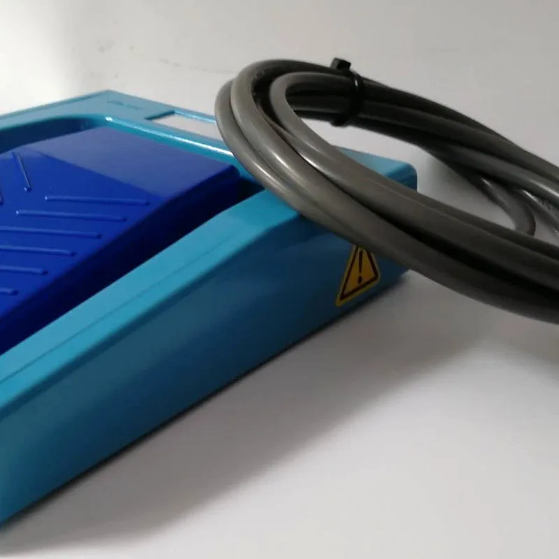 Ножной переключатель с защитной коробкой из алюминиевого сплава HRF-M5 защитным