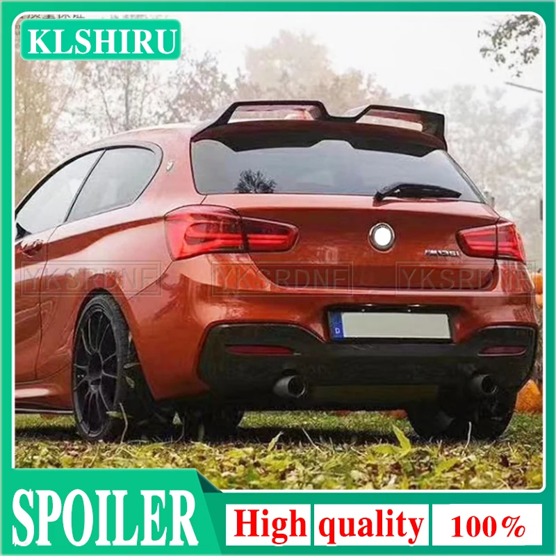 

For BMW 1 Series F20 116i 120i 118i Carbon Fiber VM Style Exterior Rear Spoiler Tail Trunk Boot Wing Decoration 2016 2017 2018