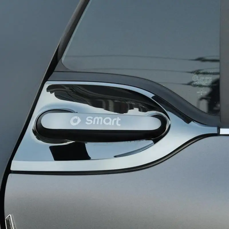 

Для Mercedes Smart fortwo forfour 451 453 2009-2020 Высококачественная цветная нержавеющая сталь автомобильная дверная чаша и ручка Отделка Рамы