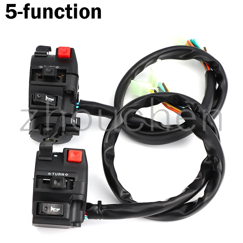 

Электрический стартовый сигнал для мотоцикла, 5-функциональный переключатель с рычагом дроссельной заслонки для квадроцикла, 4-колесного к...