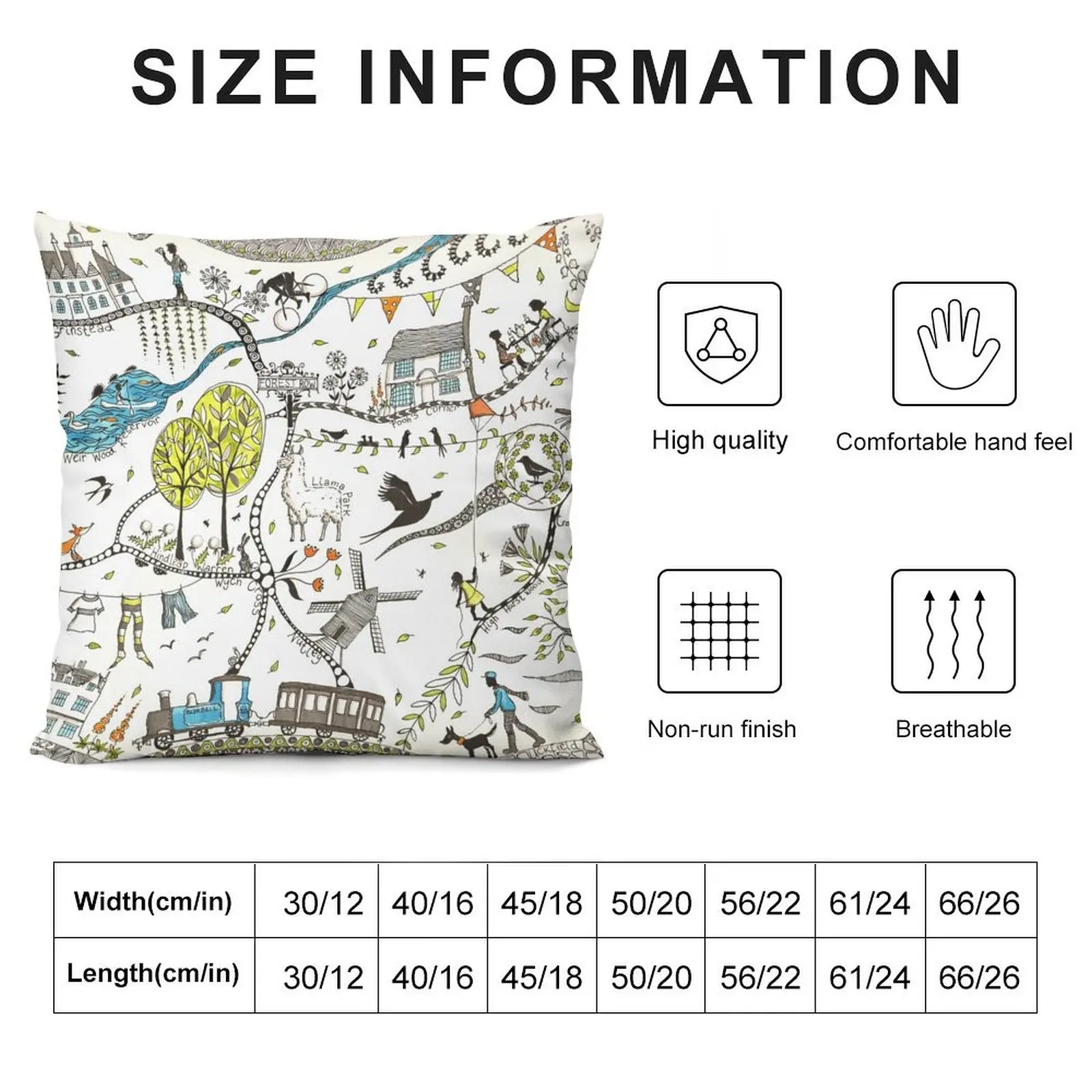 Декоративные подушки Ashdown Forest рождественские украшения для дома 2025