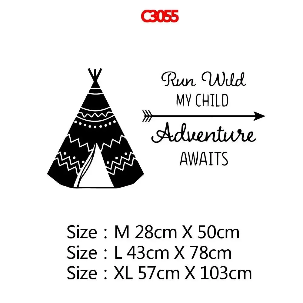 Настенные виниловые приключенческие водостойкие наклейки на стену домашний