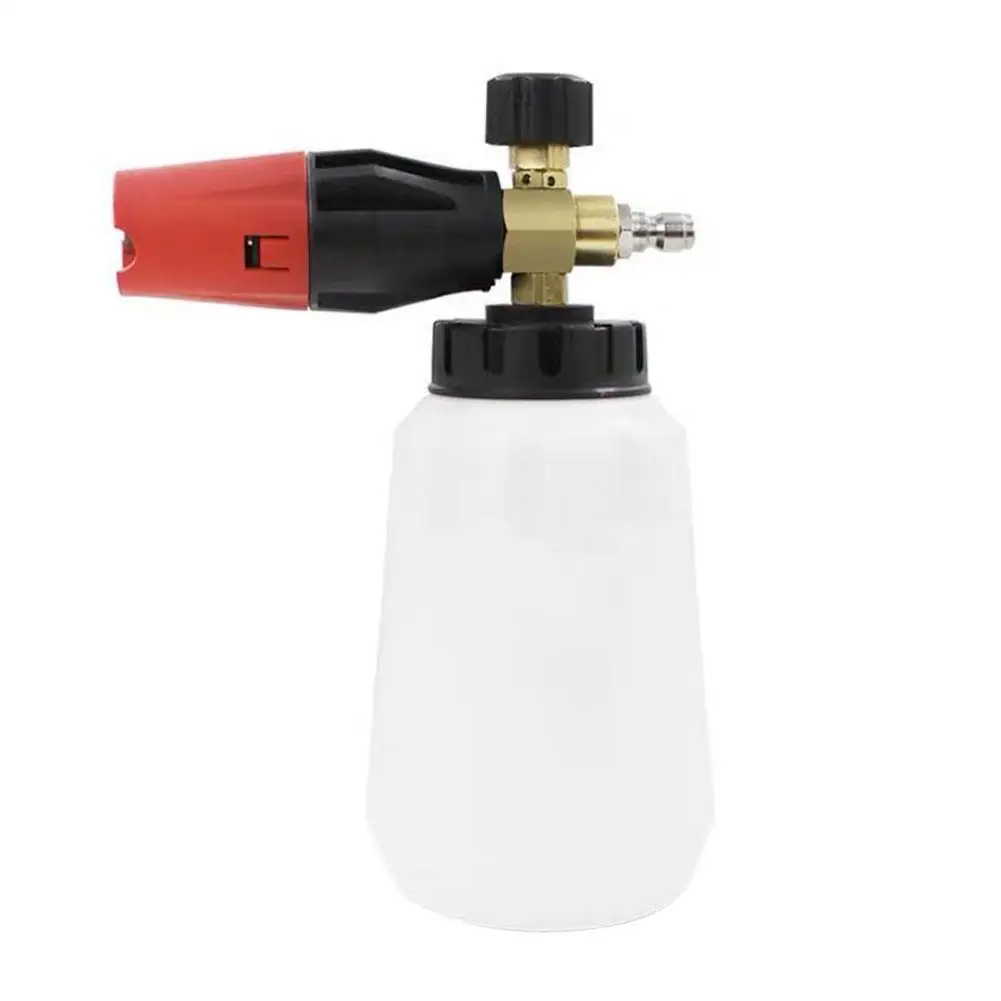 

Car Wash Foam Gun Snow Foam Lance Specialized Nozzle Pressure Washer 1/4 Quick Connection For Car Wash Water Gun