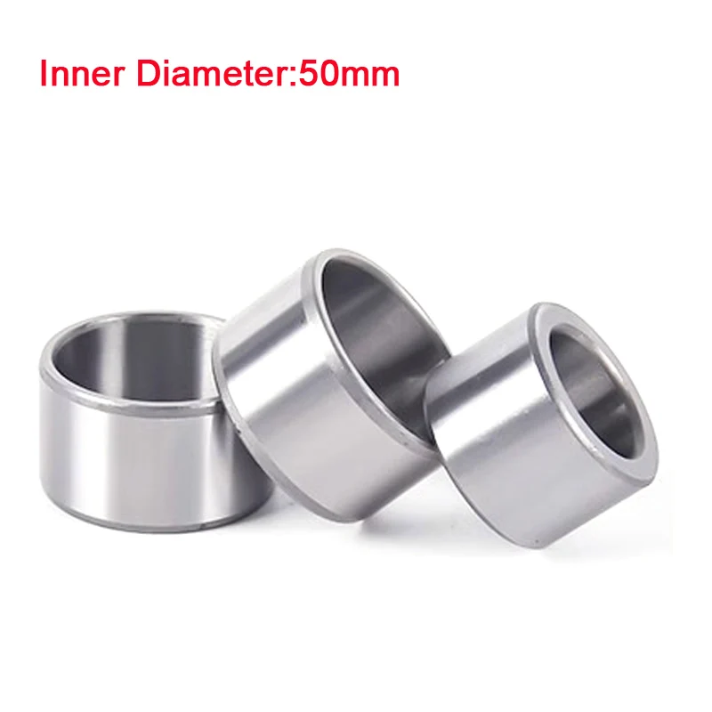 

1Pcs Bearing Steel Bushing Wear Resistant Inner Guide Sleeve Inner Diameter 50mm length 17-70mm