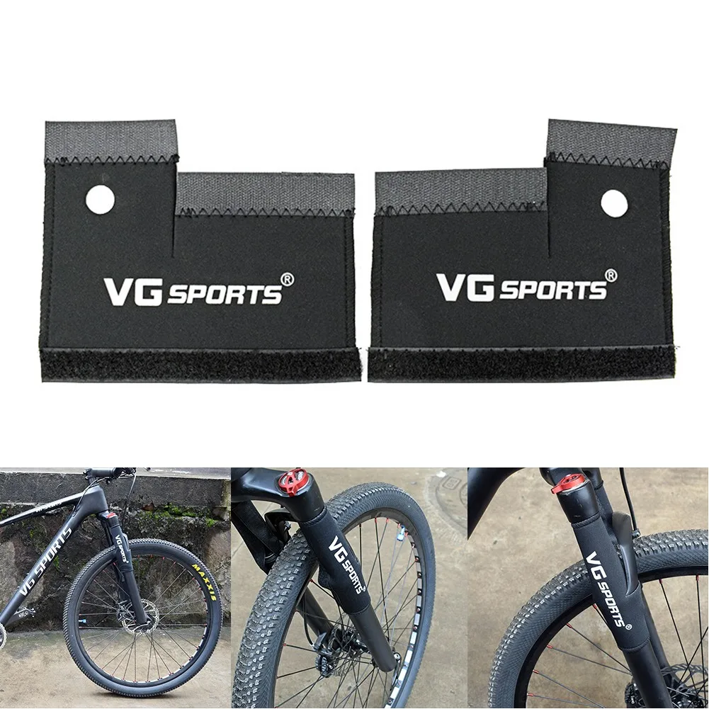 

2pcs VG Bike Front Fork Protective Pad Fork Frame Wrap Cover Guard Protector For MTB Road Bikes Accessories Bicycle Parts
