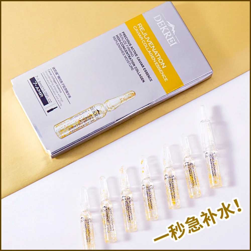 

Caviar Ampoule Facial Serum Collagen Lifting Firming Anti-aging Moisturizing Hydrating Fade Fine Lines Deep Nourishing Skin Care