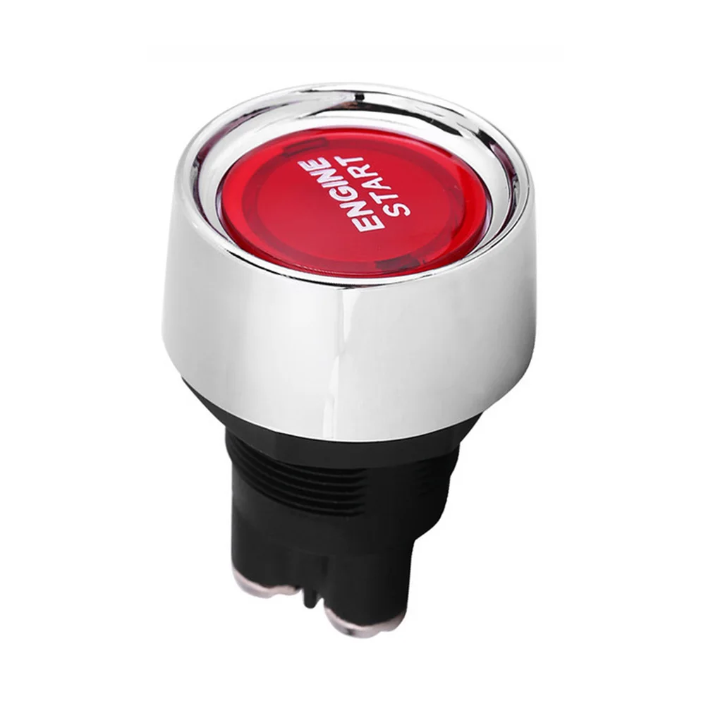 

Car Engine Start Switch Push Button Ignition Starter On Off Universal For Automotive, Marine, Boats, And Much More Applications