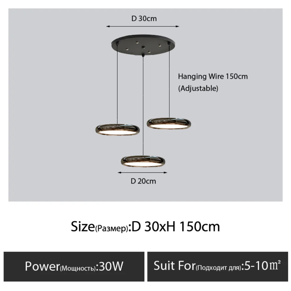 

LED chandelier Nordic creative modern luxury restaurant bedroom bedside small Nordic restaurant bar chandelier