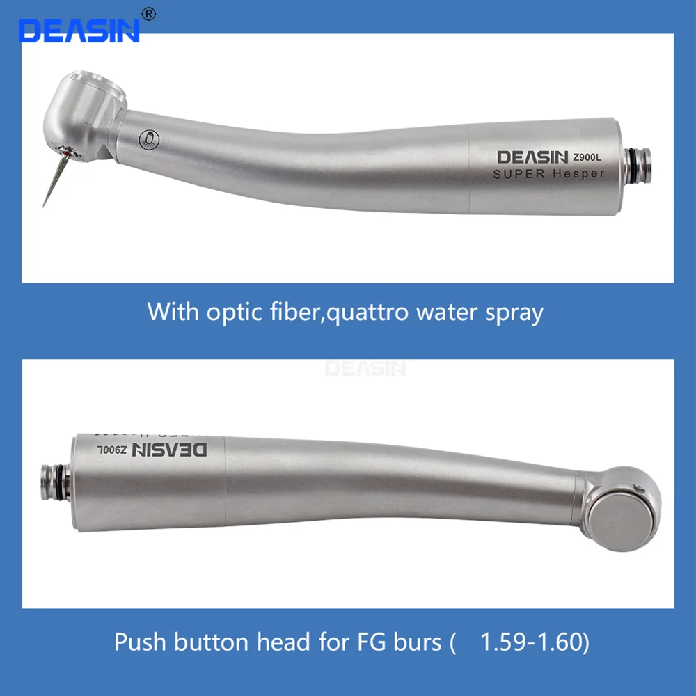 Высокоскоростной оптоволоконный наконечник воздушной турбины Den Tal для