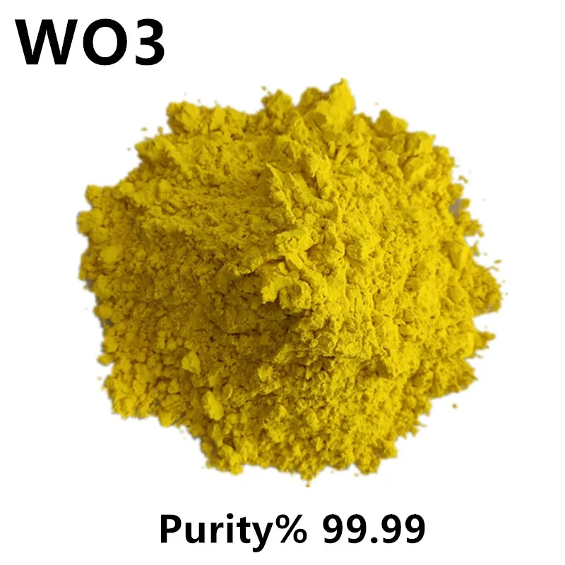 

Бесплатная доставка, порошок триоксида вольфрама высокой чистоты WO3, наночастичный оксид