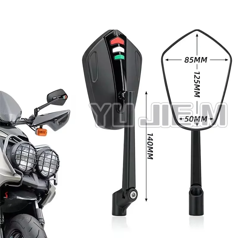 Для Aprilia RSV 1000/R Caponord 1200 GT Shiver 750 900 Tuono V4R RS660 50 125 новое зеркало заднего вида для