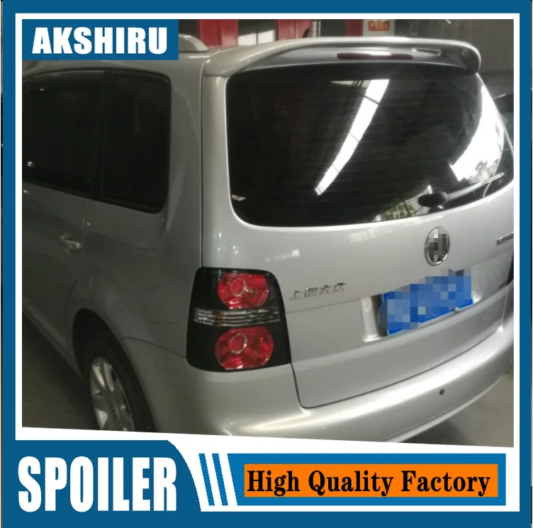 

Спойлер для VW Touran, высококачественный спойлер из АБС-пластика для заднего крыла автомобиля, задний спойлер праймера цвета для Volkswagen Touran ...
