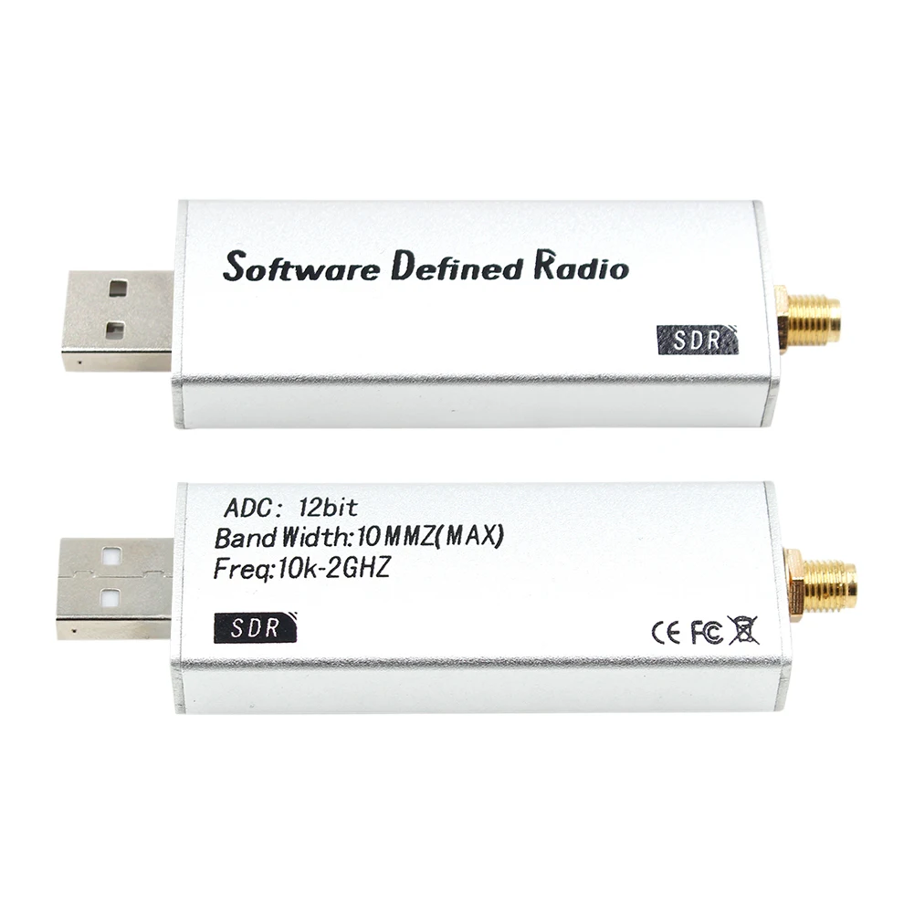 

RSP1 MSI SDR 10KHz-2GHz SDR Receiver 12-bit ADC Aviation Band Receiver Compatible With RSP1 HF AM FM SSB CW Radio Receiver