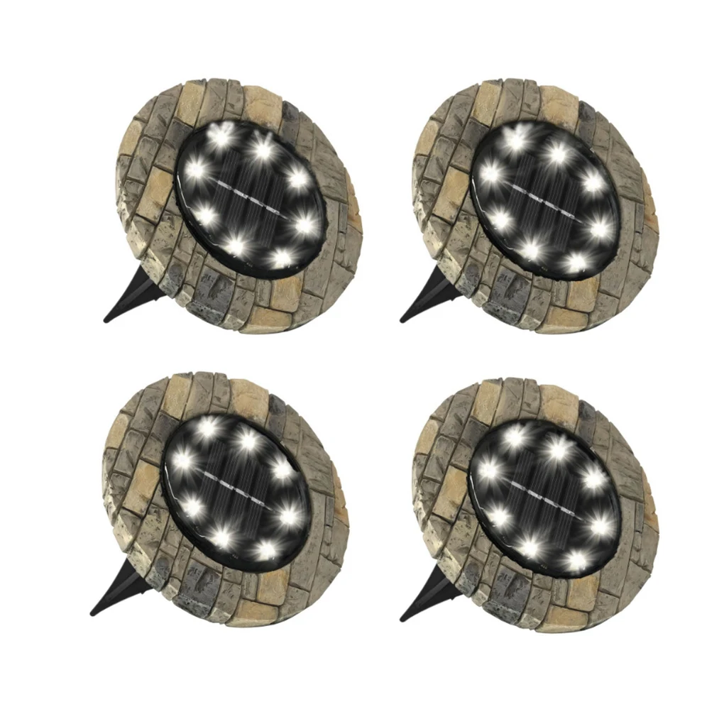 

Светильник на солнечной батарее для помещений и улицы, сада, заднего двора, ландшафта, дорожки, ступенчатой колоды, крыльца, лампа светильни...