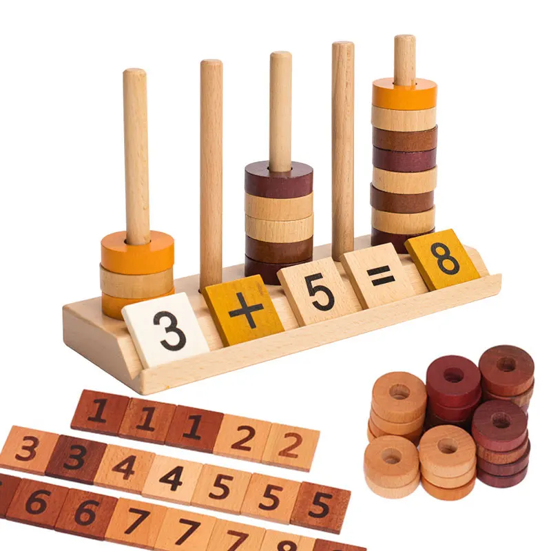 

Early Education Arithmetic Operation Wooden Column Educational Toys Addition And Subtraction Operation Learning Beaded Kids Toys