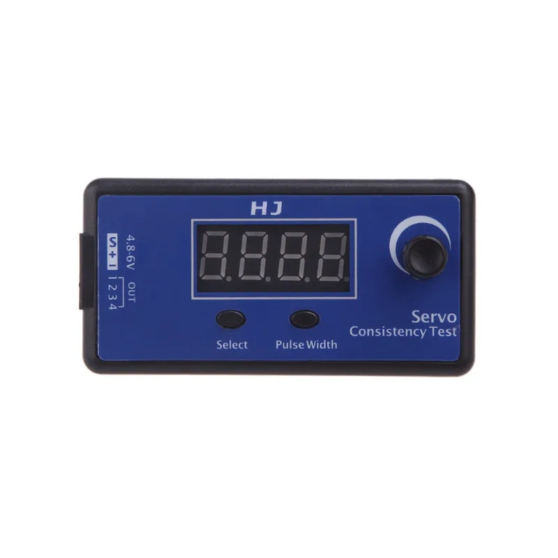 

New Original Digital 1-4s Servo Tester/ESC Consistency Tester for RC Airplane DC 5-6V 3 Modes Steering Gear Measurement for RC