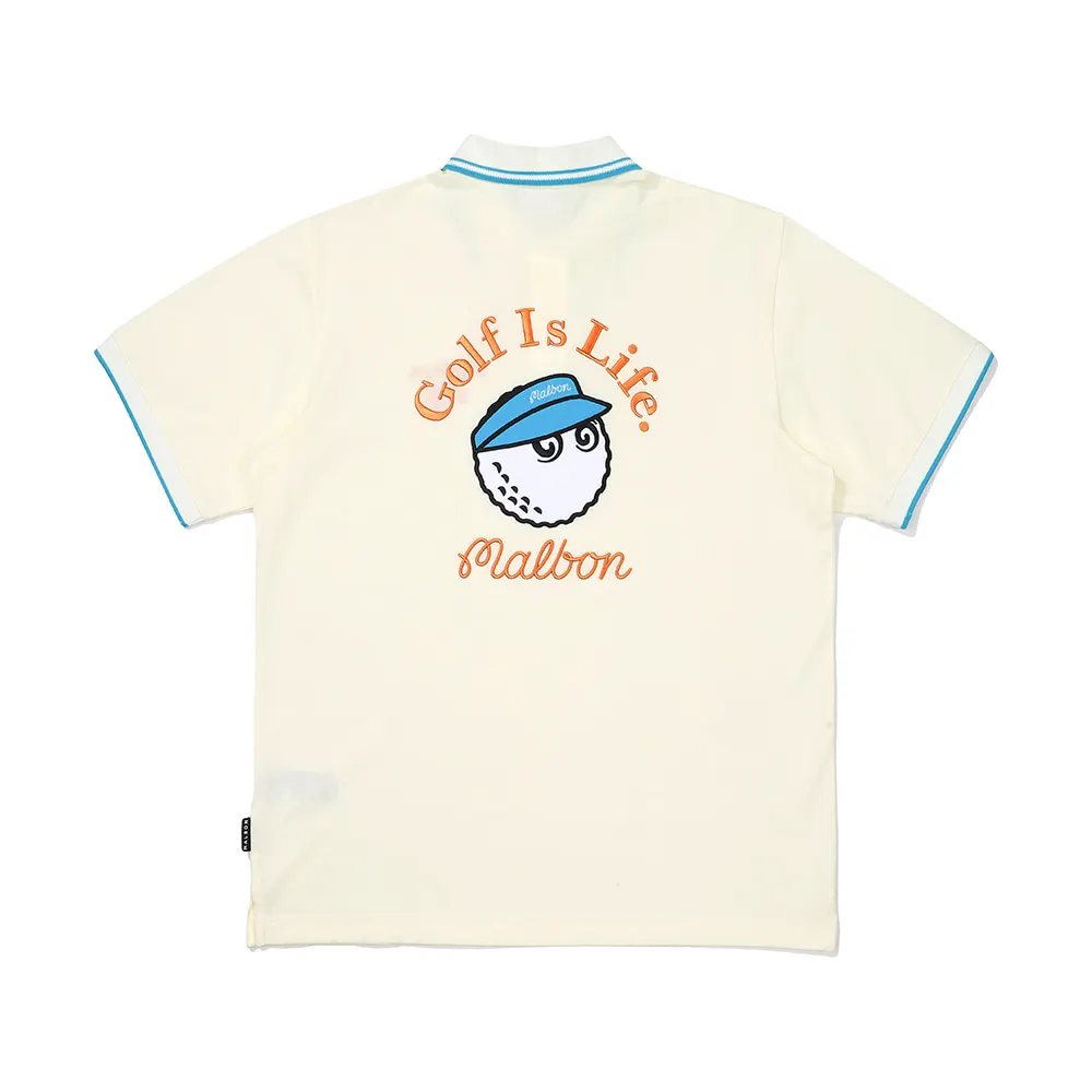 

Summer 2023 New Korean 1:1 Original Golf MALBON Short Sleeve T-shirt Men's Polo Shirt Quick Drying Breathable Malbon Polo Shirts