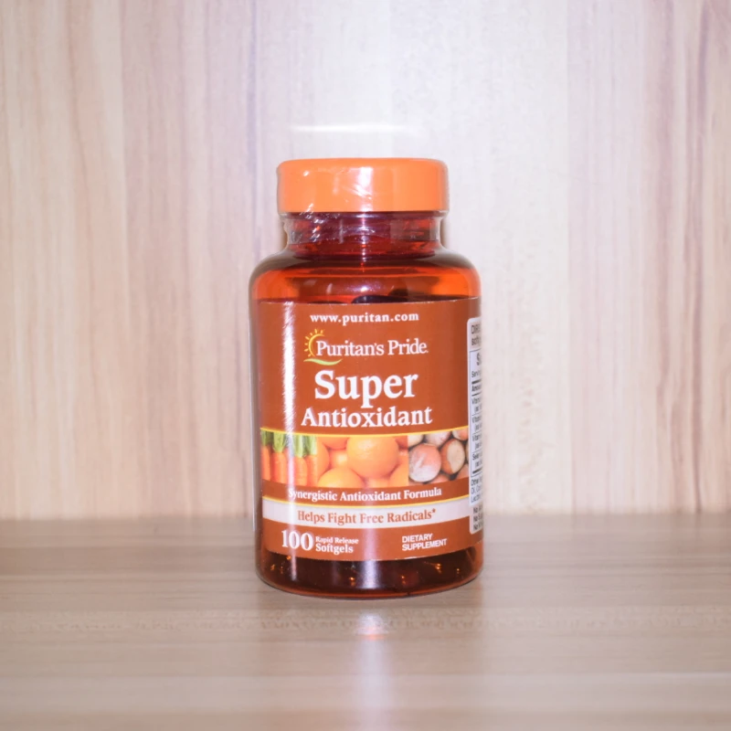 

1 bottle 100 capsules Compound formula of vitamin A+C+E selenium 50mcg super antioxidant Dietary supplement Improve eyesight
