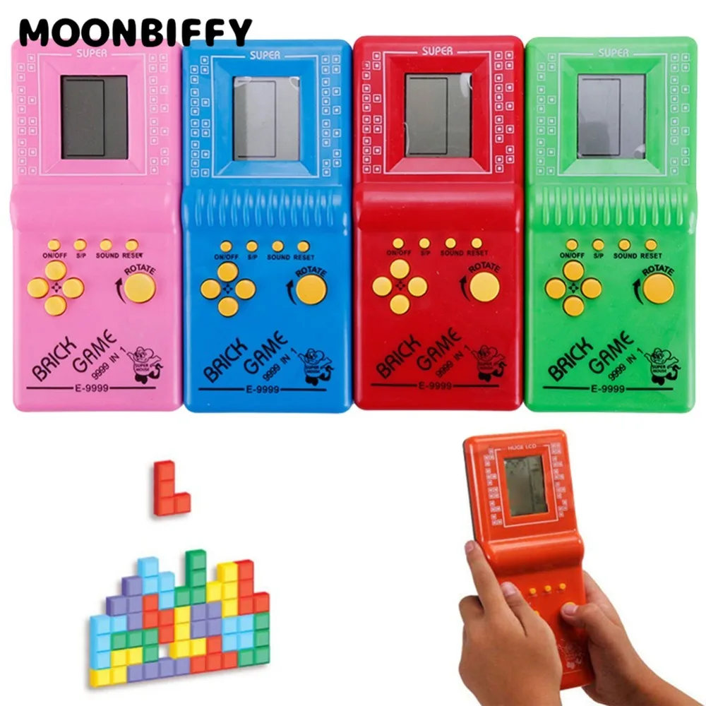 

Portable Game Console Handheld Game Players LCD Screen Electronic Game Toys Pocket Game Console Classic Childhood Gift