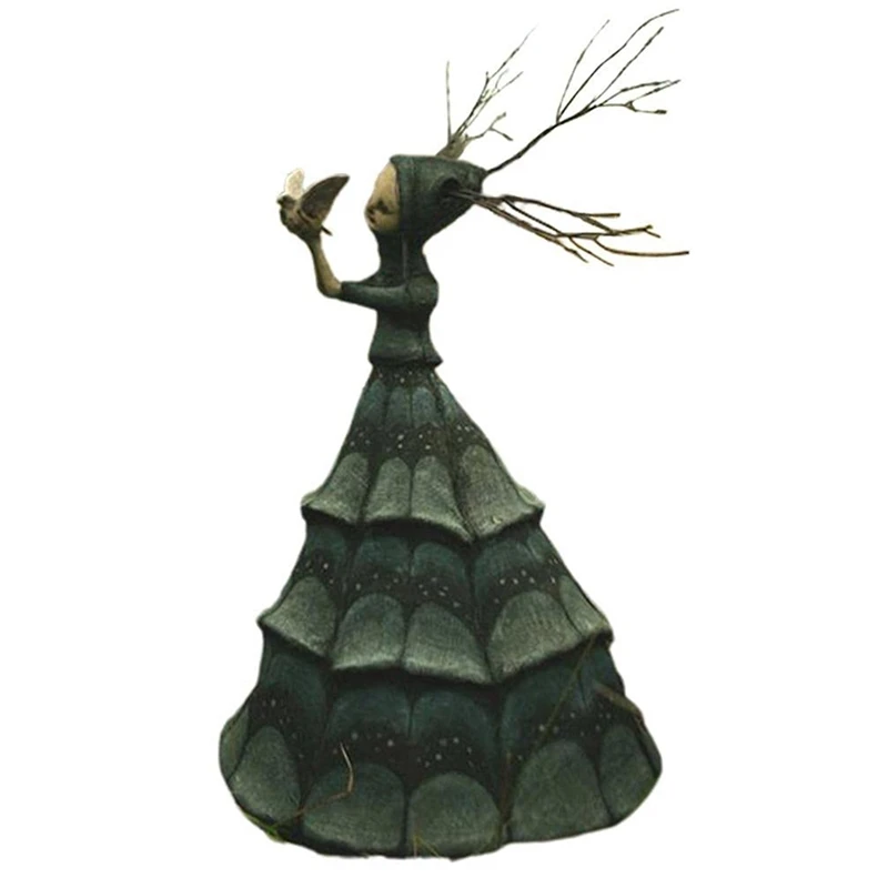 

Хит продаж, статуэтка ведьмы на Хэллоуин, статуэтка ведьмы, полимерная жуткая статуя ведьмы, садовое украшение для дома, внутреннего дворик...