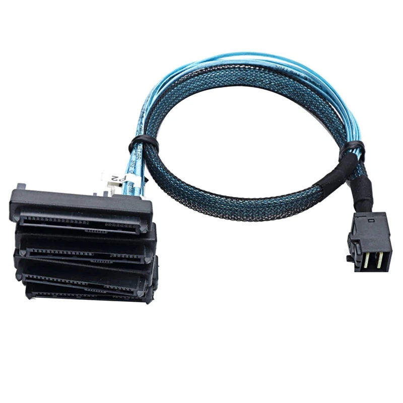 Mini SAS HD 12G SFF8643 до 4 29 Pin SFF8482 2-в-1 серверные кабельные разъемы с 15-контактным разъемом